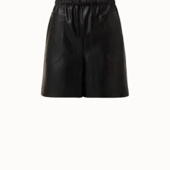 Vegan Leather Shorts