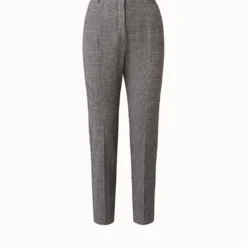 Cotton Seersucker Tapered Pants