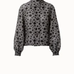 Jacquard Dot Techno Organdy Jacket