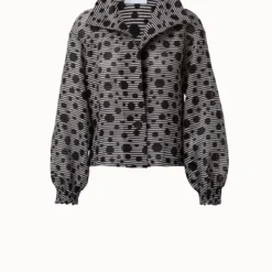 Jacquard Dot Techno Organdy Jacket 11 Jacquard Dot Techno Organdy Jacket -Deals Vog Shift Store 686348
