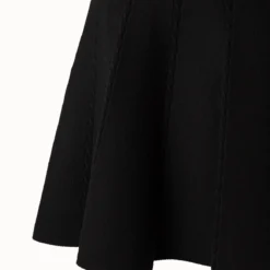 Wool Stretch Knit Skirt -Deals Vog Shift Store 686582