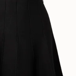 Wool Stretch Knit Skirt -Deals Vog Shift Store 686583