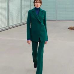 AKRIS Techno Neoprene Fitted Blazer Jacket 9 AKRIS Techno Neoprene Fitted Blazer Jacket -Deals Vog Shift Store 692880