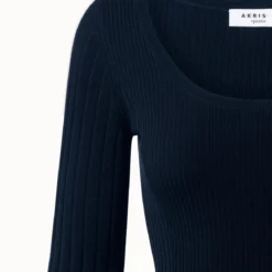 Ribbed Knit Merino Wool Pullover -Deals Vog Shift Store 693601