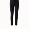 Cropped Leggings With A Wide Waistband -Deals Vog Shift Store 694425