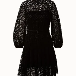 Butterfly Wing Velvet Lace Dress