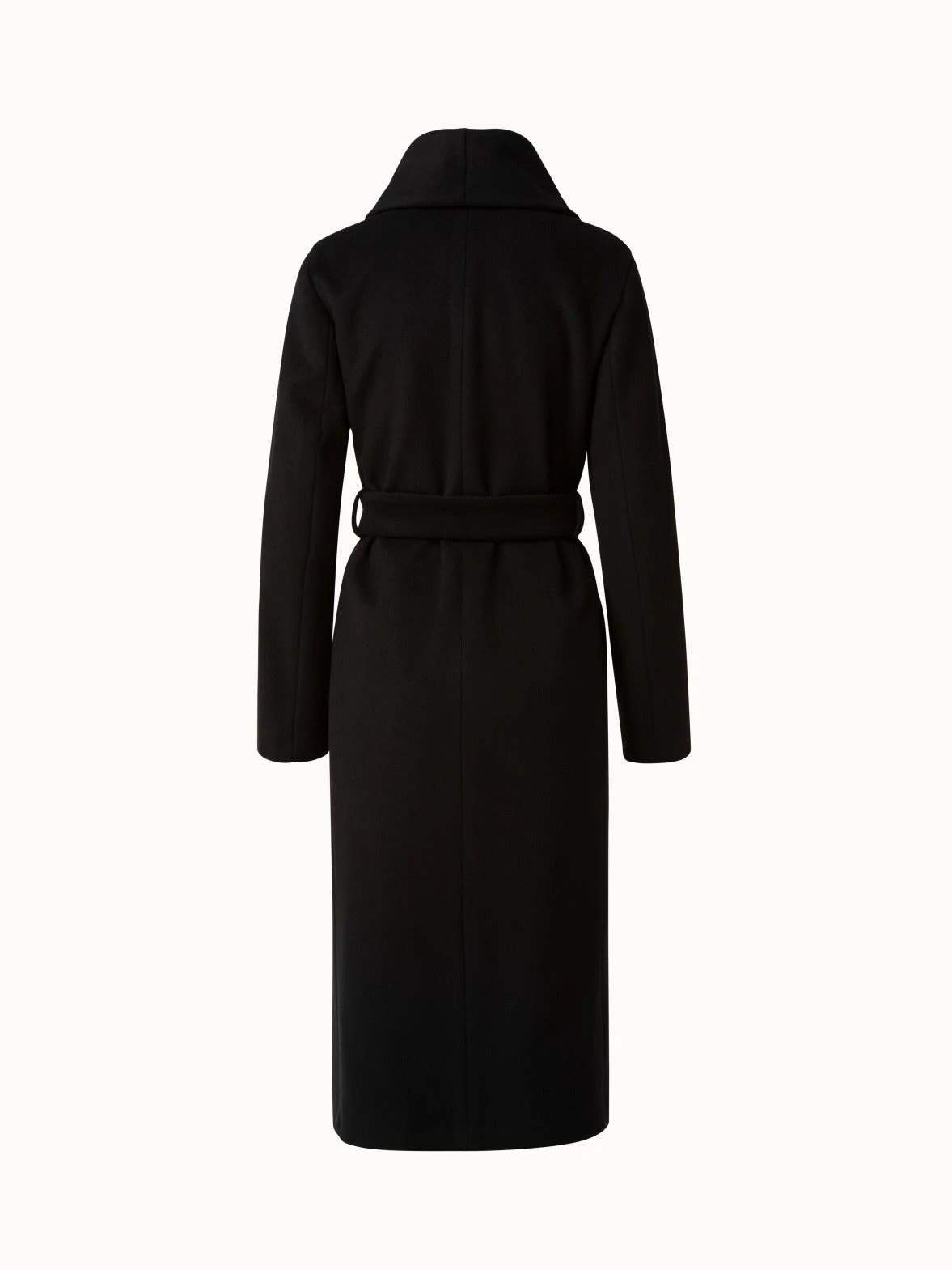 Wool Cashmere Blend Wrap Coat 4 Wool Cashmere Blend Wrap Coat - Image 2