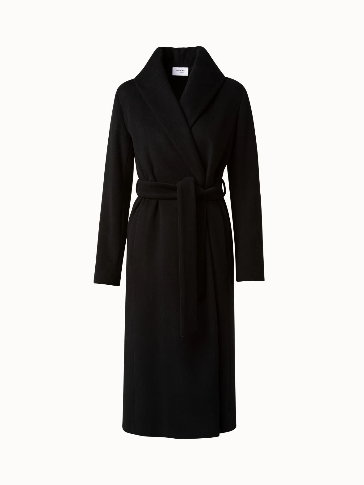 Wool Cashmere Blend Wrap Coat 3 Wool Cashmere Blend Wrap Coat