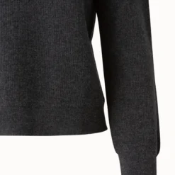 Wool Cashmere Ribbed Knit Pullover -Deals Vog Shift Store 695664