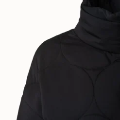 Mixed Media Puffer Jacket -Deals Vog Shift Store 695788