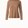 AKRIS Fine Gauge Cashmere Silk Pullover 2 AKRIS Fine Gauge Cashmere Silk Pullover -Deals Vog Shift Store 696481
