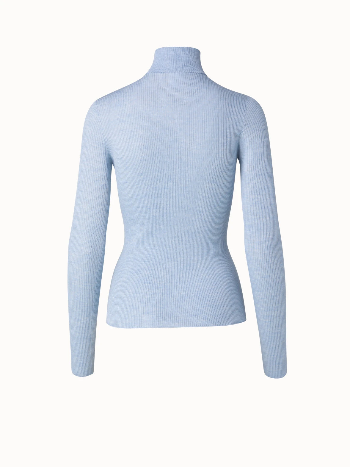 AKRIS Cashmere Silk Rib Knit Pullover 4 AKRIS Cashmere Silk Rib Knit Pullover - Image 2