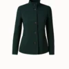 AKRIS Wool Stretch Double-Face Jacket -Deals Vog Shift Store 696685