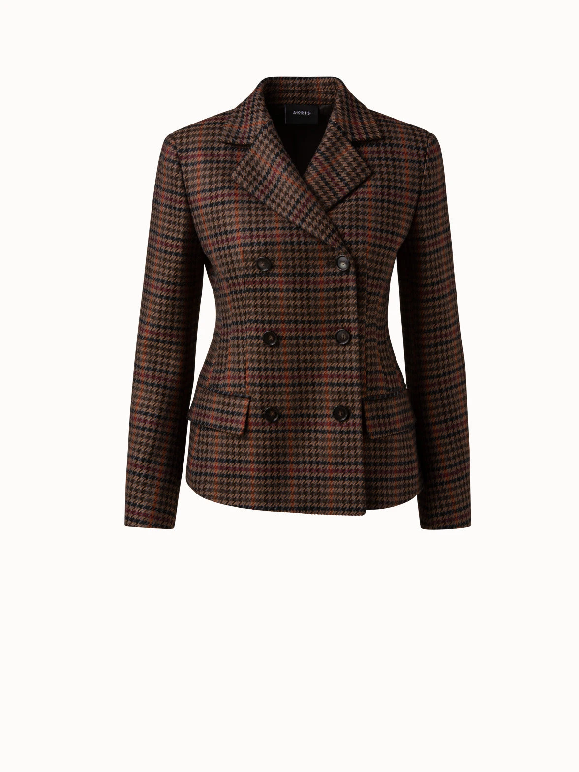 AKRIS Checked Wool Double-Face Jacket 3 AKRIS Checked Wool Double-Face Jacket