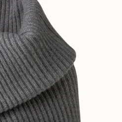 AKRIS Chunky Cashmere Knit Scarf -Deals Vog Shift Store 697543