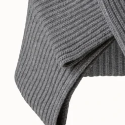 AKRIS Chunky Cashmere Knit Scarf -Deals Vog Shift Store 697544