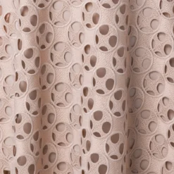 Dot Cut-Out Embroidery Maxi Dress -Deals Vog Shift Store 714334