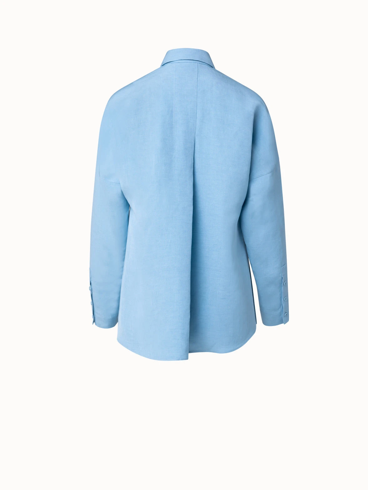 Viscose Linen Blend Blouse 4 Viscose Linen Blend Blouse - Image 2