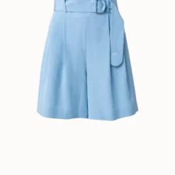 Fiorella Viscose Linen Blend Shorts