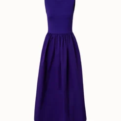 Mixed Media Midi Dress