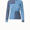 Ribbed Color-block Merino Wool Pullover -Deals Vog Shift Store 715202