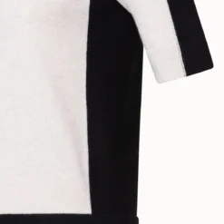 AKRIS Cashmere Two-Tone Knit Pullover -Deals Vog Shift Store 716800