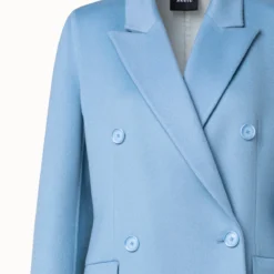 AKRIS Kosima Cashmere Double Breasted Coat 9 AKRIS Kosima Cashmere Double Breasted Coat -Deals Vog Shift Store 717168