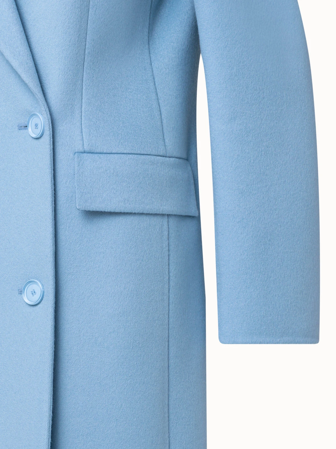 AKRIS Kosima Cashmere Double Breasted Coat 6 AKRIS Kosima Cashmere Double Breasted Coat - Image 4