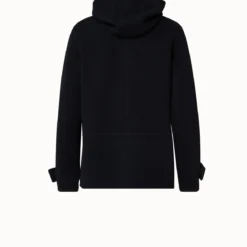 AKRIS Cashmere Piqué Jacket With Removable Hood -Deals Vog Shift Store 717963