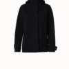 AKRIS Cashmere Piqué Jacket With Removable Hood -Deals Vog Shift Store 717965