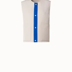 AKRIS Cotton Linen Double-Face Reversible 3-in-1 Jacket -Deals Vog Shift Store 718094