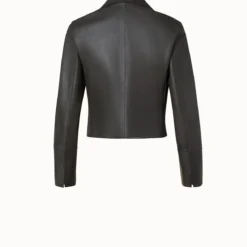 AKRIS Lambskin Biker Jacket -Deals Vog Shift Store 719126