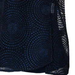 Metallic 3D Dot Embroidery Blouse -Deals Vog Shift Store 722183