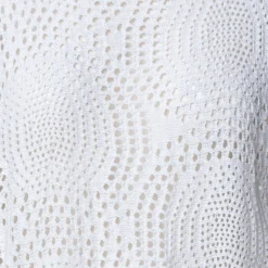 Cotton Dot Mesh Knit Pullover -Deals Vog Shift Store 722436