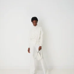 AKRIS Cashmere Square Fringe Jacquard Pullover -Deals Vog Shift Store 731488