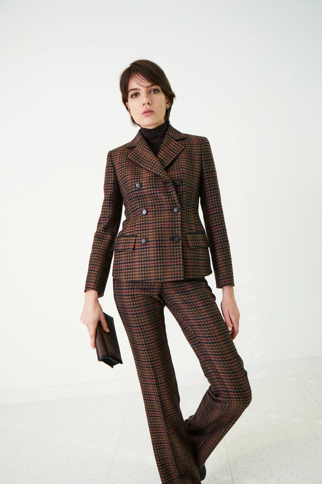 AKRIS Checked Wool Double-Face Jacket 4 AKRIS Checked Wool Double-Face Jacket - Image 2