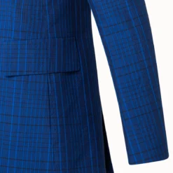 AKRIS Long Cotton Silk Seersucker Jacket 13 AKRIS Long Cotton Silk Seersucker Jacket -Deals Vog Shift Store 740749