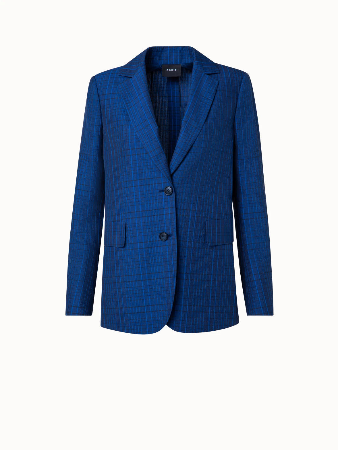 AKRIS Long Cotton Silk Seersucker Jacket 5 AKRIS Long Cotton Silk Seersucker Jacket - Image 3