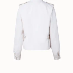 AKRIS Cotton Linen Blend Jacket 14 AKRIS Cotton Linen Blend Jacket -Deals Vog Shift Store 741703