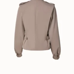 AKRIS Wool Gabardine Jacket -Deals Vog Shift Store 741708