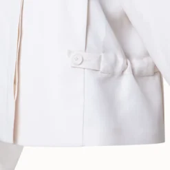 AKRIS Cotton Linen Blend Jacket 18 AKRIS Cotton Linen Blend Jacket -Deals Vog Shift Store 741796