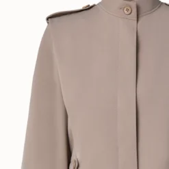 AKRIS Wool Gabardine Jacket -Deals Vog Shift Store 741798