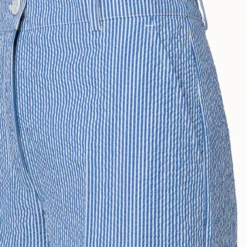 Chiara Cotton Stretch Seersucker Cropped Wide Leg Pants 10 Chiara Cotton Stretch Seersucker Cropped Wide Leg Pants -Deals Vog Shift Store 742042