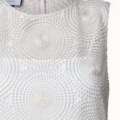 Metallic 3D Dot Embroidery Dress 10 Metallic 3D Dot Embroidery Dress -Deals Vog Shift Store 742242