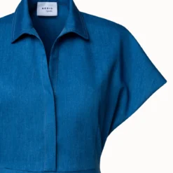 Washed Denim Midi Dress -Deals Vog Shift Store 742362