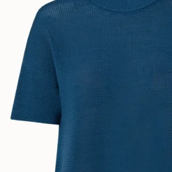 Virgin Wool Signature Mesh Pullover -Deals Vog Shift Store 742426