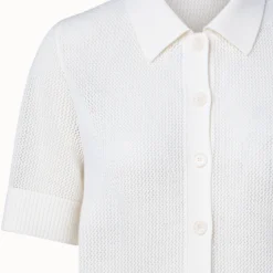 Merino Wool Crochet Knit Cardigan -Deals Vog Shift Store 742497