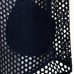 Dot Mesh Techno Embroidery Jacket -Deals Vog Shift Store 742560