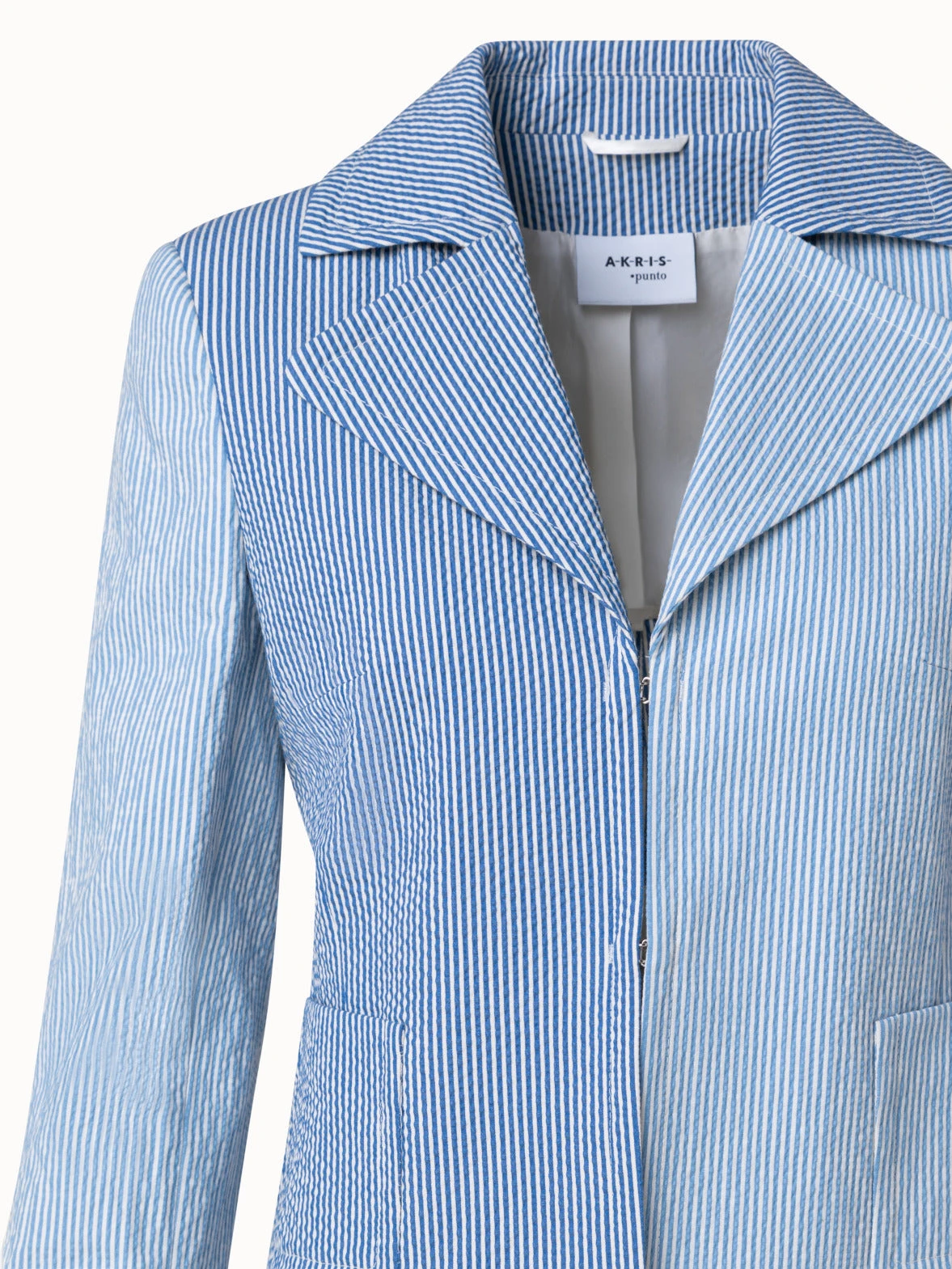 Cotton Stretch Seersucker Jacket 5 Cotton Stretch Seersucker Jacket - Image 3