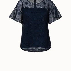 Metallic 3D Dot Embroidery Blouse -Deals Vog Shift Store 742652 e417214b 5c0d 43ef 9029 a28916f8fa68